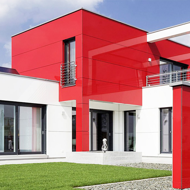 Aluminiowy panel kompozytowy z tworzywa sztucznego